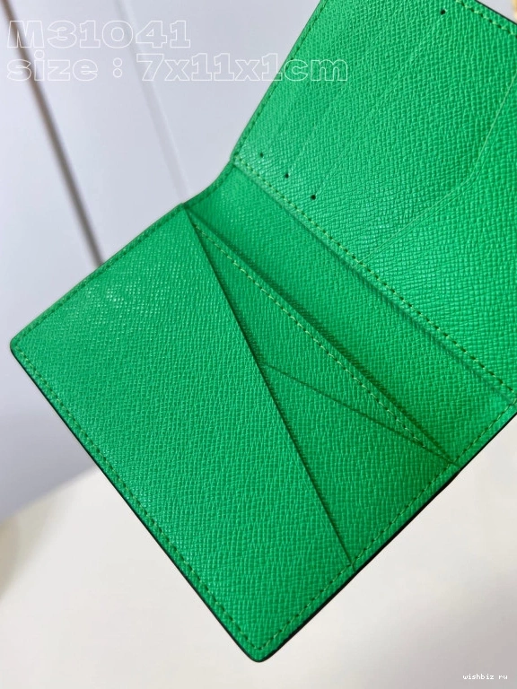 WIS Pocket LOUIS cm Organizer-7.5*11.1*1 VUITTON 0815